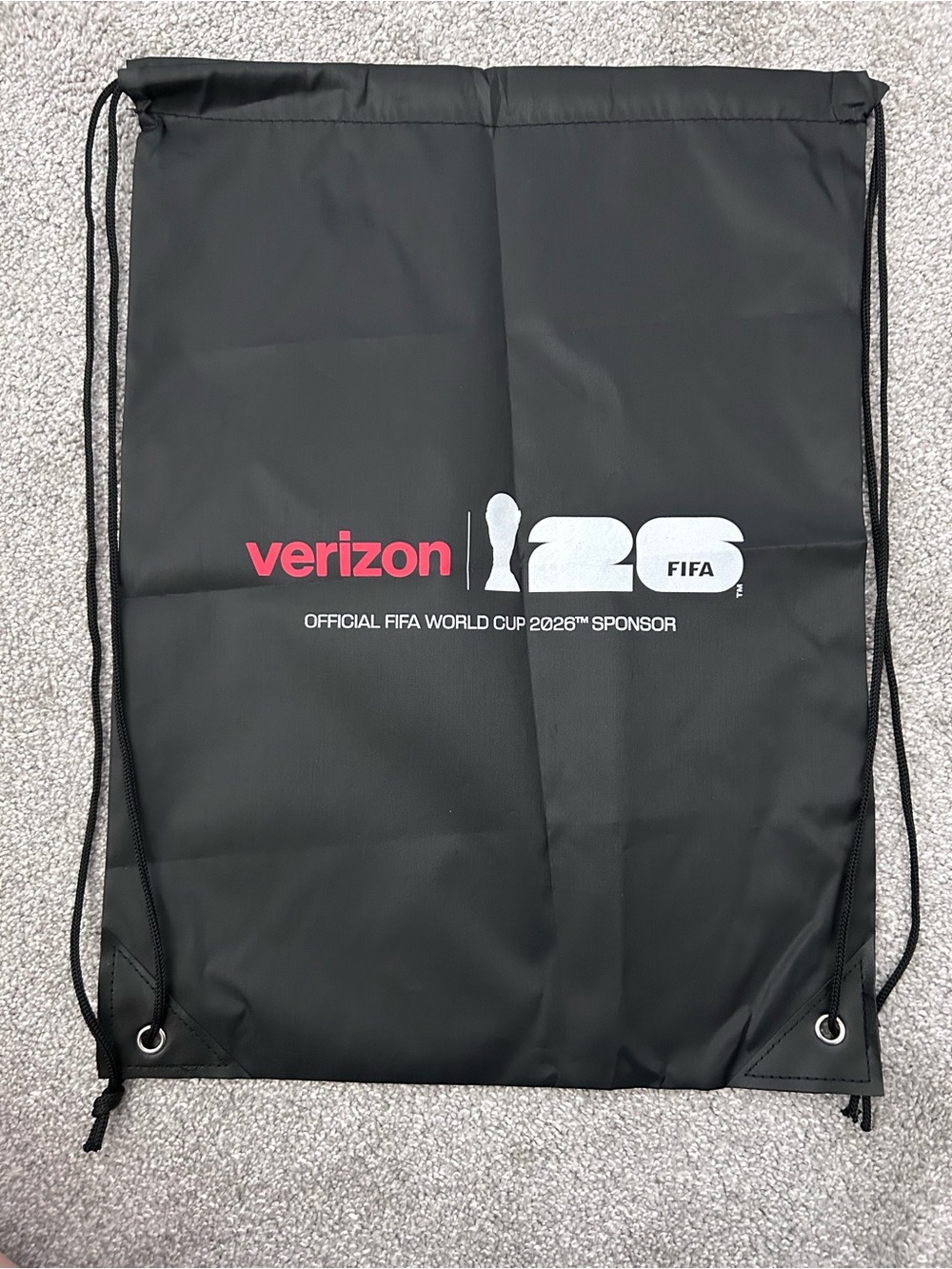 FIFA 2026 World Cup x Verizon Drawstring Bag - BRAND NEW